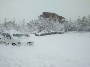 Adana’da Çocukların Kar Sevinci