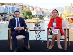 Başkan Yücel, Alanya'yı Cnn Türk'te Anlattı