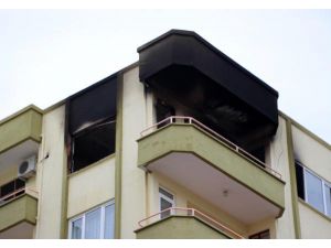 Kumluca'da Ev Yangını