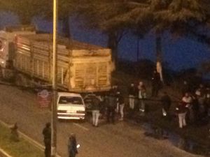Isparta’da Trafik Kazası: 1 Yaralı