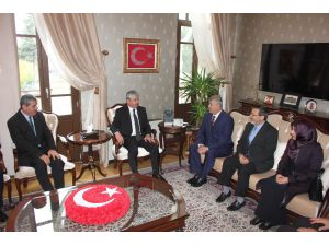 Vali Doğan’a İlk Ziyaret Müftülükten