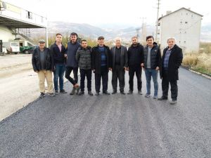 Gelendost’ta Sıcak Asfalt Çalışması