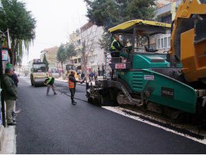 Girne Caddesi'ne Asfalt