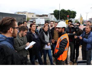 Mühendis Adayları Raylı Sistem Projesini İnceledi