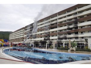 Hatay’daki Termal Otel Yangını İnceleniyor