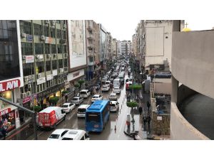 İskenderun’da Trafik Akış Yönleri Değişti