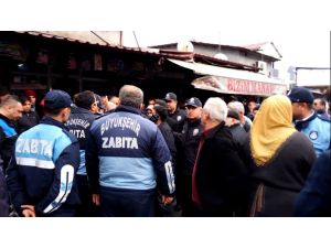 Hatay’da Zabıta İle Esnaf Arasında Gerginlik