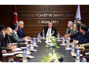 Sanayici Ve İş İnsanları Stk'ları Atso'da Buluştu