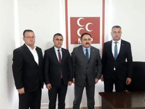 Mhp İl Başkanı Aksoy'dan Kumluca'ya Ziyaret