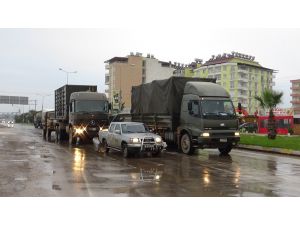 Hatay’dan Şanlıurfa Sınırına Tank Sevkiyatı