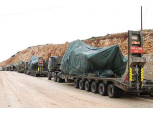 Hatay’dan Suriye Sınırına Tank Sevkiyatı