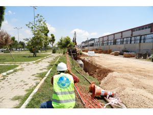 Meski Bekirde Kavşağı Alt Yapı Deplase Çalışmalarını Tamamladı
