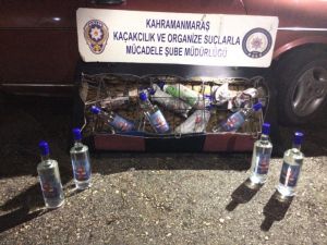 Kahramanmaraş Ve Elbistan’da Kaçak İçki Operasyonu