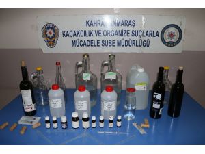 Kahramanmaraş’ta Sahte İçki Operasyonu
