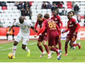 Antalyaspor- İstikbal Mobilya Kayserispor: 0-0