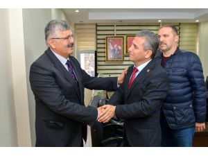 Başkan Göven'den Uysal'a Ziyaret