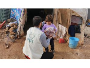 Suriye’deki Yetim Ailelerine Et Yardımı