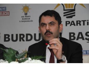 Çevre Ve Şehircilik Bakanı Kurum Ak Parti Burdur İl Başkanlığını Ziyaret Etti