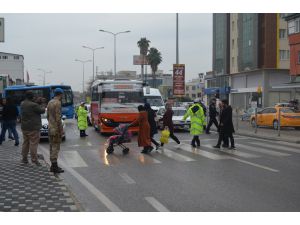 Trafikte Öncelik Yayaların
