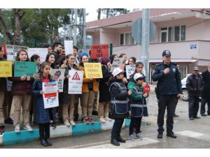 Hatay’da Yayalar İçin Farkındalık Etkinliği Düzenlendi