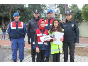 Gazipaşa'da 'Yaya Öncelikli Trafik' Etkinliği