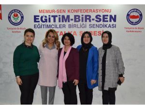 Başkan Adayı Enç'ten Memur- Sen'e Ziyaret