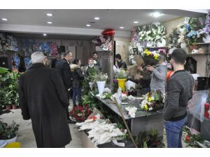 Çiçekçilerin 14 Şubat Yoğunluğu