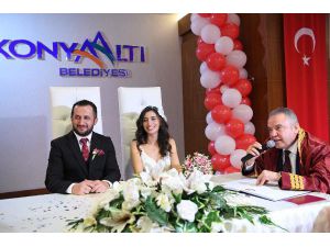 Konyaaltı'nda 14 Şubat'ta 14 Nikah