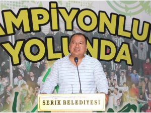 Serik Belediyespor'dan Kınama Ve Tepki