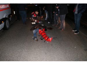 Alkollü Sürücü Uygulama Yapan Polise Pikabıyla Çarpıp Kaçtı