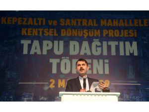 Bakan Kurum: Riskli Hiçbir Binada Vatandaşımızı Oturtmayacağız