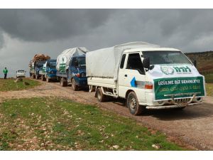 İdlib’de 500 Aileye İnsani Yardım