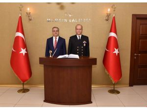 Tuğamiral Kendir’den Vali Su’ya Ziyaret