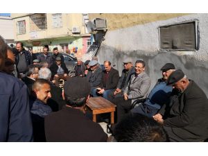 Başkan Pamuk, Mahalle Ziyaretlerini Sürdürüyor