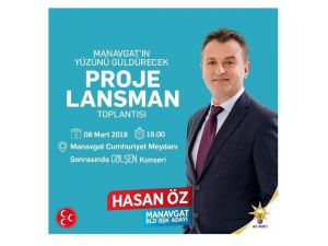 Hasan Öz Projelerini Tanıtacak