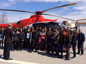 Ambulans Helikopteri İncelediler