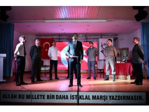 Isparta’da İstiklal Marşı’nın 98.kabul Yıldönümü
