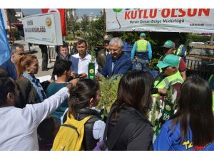 Mersin Orman Bölge Müdürlüğü 5 Bin Adet Fidan Dağıttı