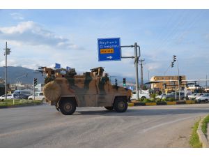 Sınıra Zırhlı Araç Sevkiyatı