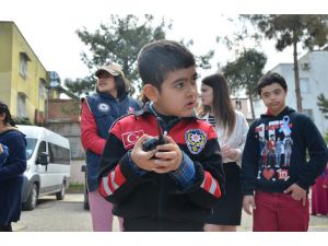 Özel Çocuklar Polis Yeleği Giydi, Polis Sireni Çaldı
