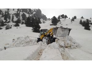 Kahramanmaraş’ta Karla Mücadele