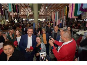 Soner Çetin’den Kadınlara Teşekkür Ziyareti