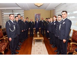 Mersin İl Emniyet Müdürü Şahne’den Vali Su’ya Ziyaret