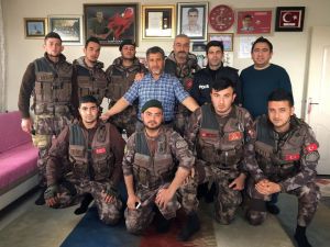 Özel Harekat Polisleri Şehit Arkadaşlarını Unutmadı