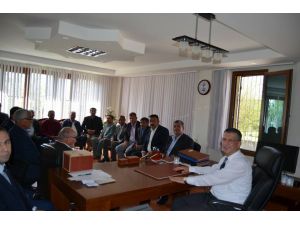 Sumbas Kaymakamı Orhan’dan Muhtarlarla Buluştu