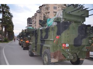 Sınıra Askeri Sevkıyat Devam Ediyor