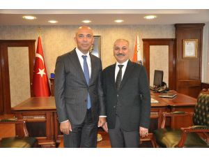 Başkan Dinçer Ve Esob Yönetiminden Emniyet Müdürü Şahne’ye Ziyaret
