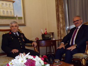 Jandarma Genel Komutanı, Karaloğlu’nu ziyaret etti
