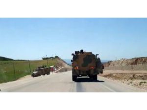 Hatay Sınırına Zırhlı Araç Sevkiyatı