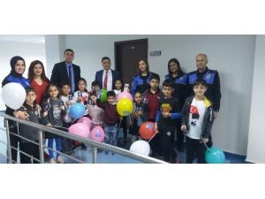 Toplum Destekli Polislerin Minik Ziyaretçileri